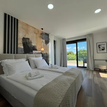 Villa Luxury Kiara With Private Heated Pool And Jacuzzi- 15min From Sea Orbanići
